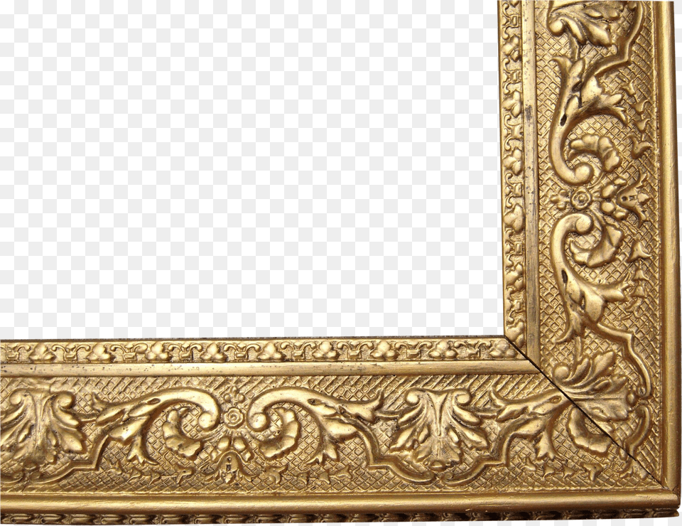 Large Picture Frames Beautiful Ornate Gold Antique Ornate Gold Frame Background, Bronze, Art, Painting Free Png Download