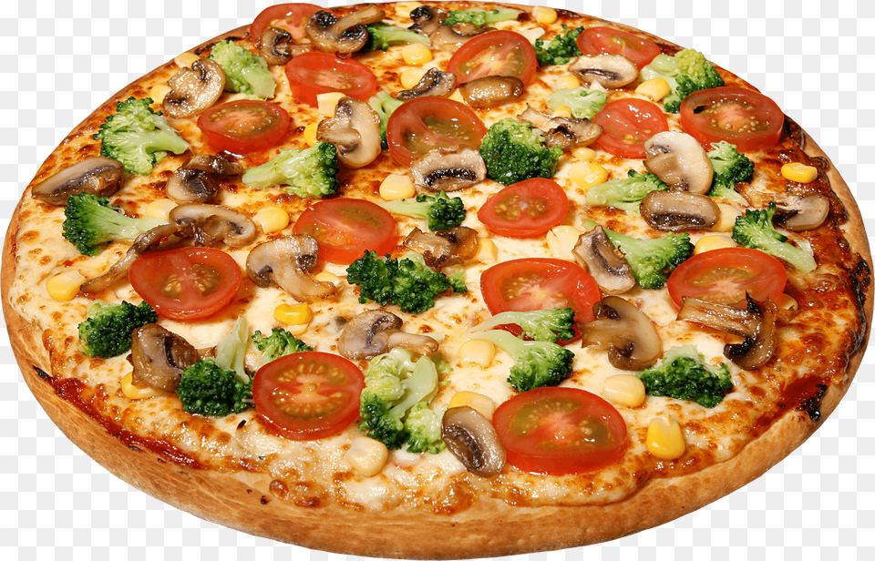 Large Pizza With Tomatoes, Food Free Png Download