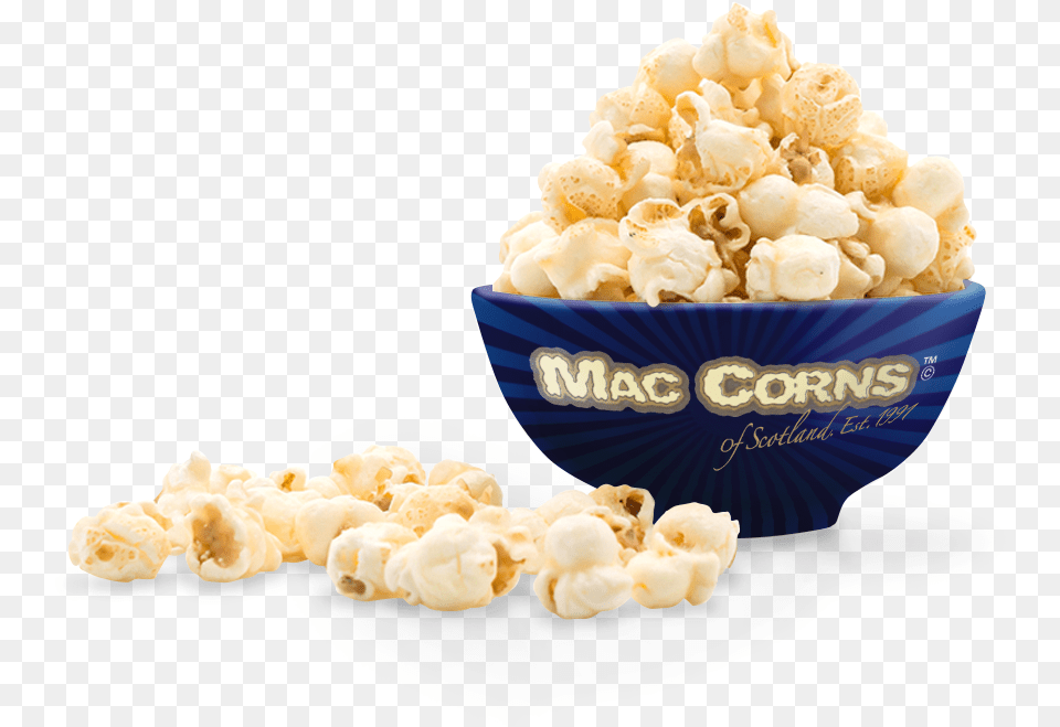 Large Popcorn Party Pack Mac Popcorn Bowl Blue Salted Kettle Corn, Food, Snack, Cream, Dessert Png Image