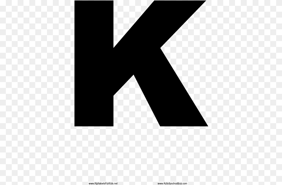 Large Printable Size Bubble Letters Alphabet Black Bubble Letter K, Symbol, Lighting, Bow, Weapon Png Image