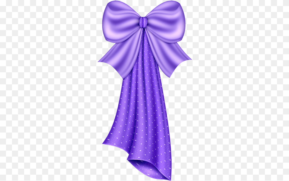Large Purple Bow Clipart Bows Clip Art Beautiful Borders And Frames, Formal Wear, Adult, Female, Person Free Png