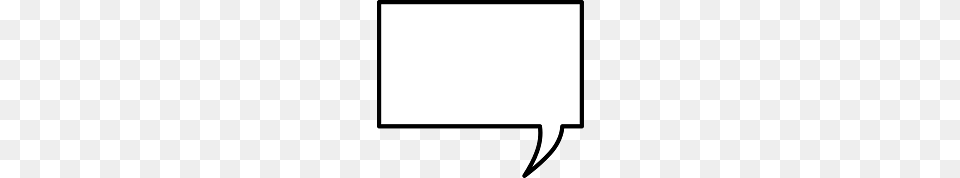 Large Rectangular Speech Bubble Png