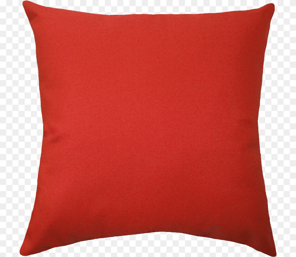 Large Red Pillow Transparent, Cushion, Home Decor Png Image