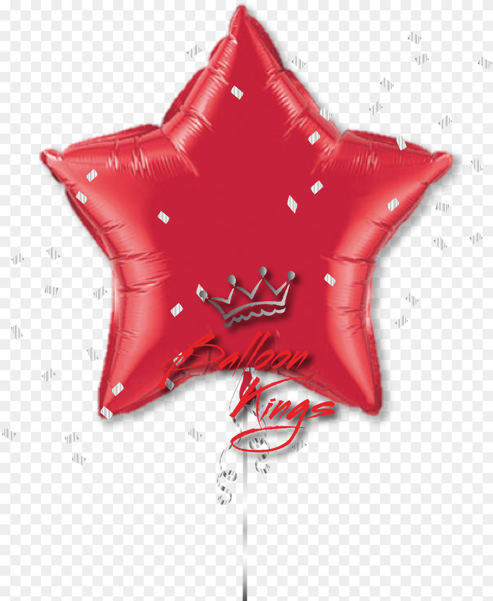 Large Red Star Red Star Balloons, Balloon, Animal, Fish, Sea Life Free Png