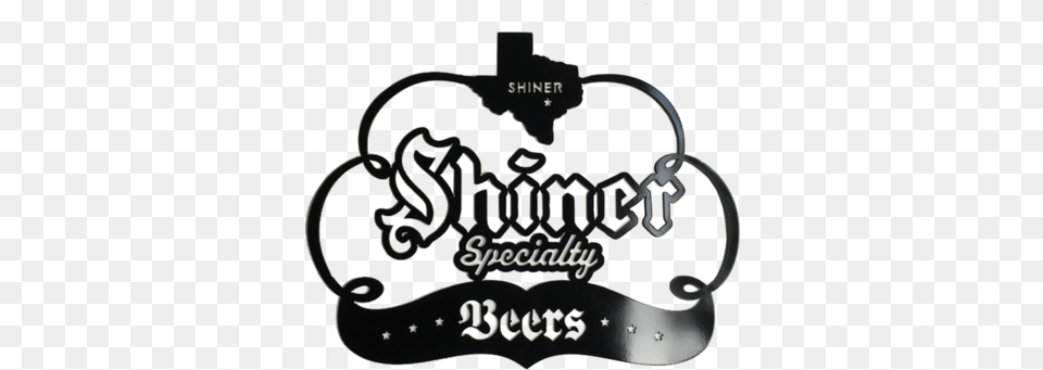 Large Shiner Premium Steel Logo Sign Shiner Beer Logo, Accessories Png Image