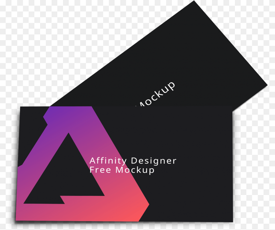 Large Size Of Business Card Rounded Corners Mockup, Triangle, Paper, Text, Mailbox Png Image