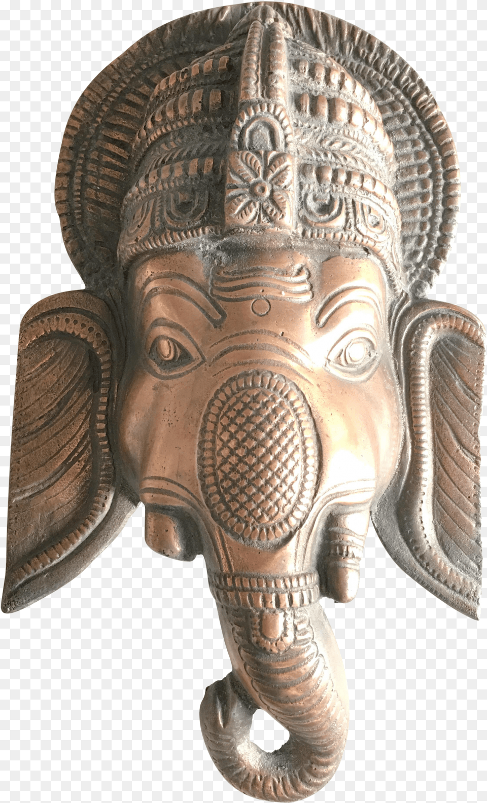 Large Size Of Decorative Wall Face Masks Afrika Art Indian Elephant, Bronze, Baby, Person, Head Png Image