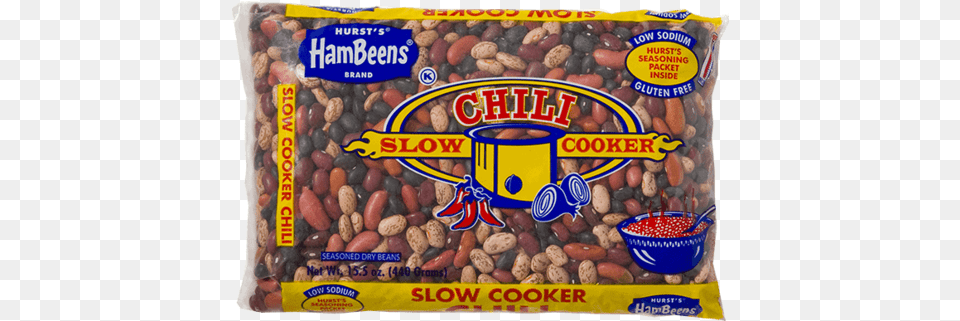 Large Slow Cooker Chili Low Res Hursts Hambeens Soup 15 Bean Chicken Flavored, Food, Produce, Plant, Vegetable Png Image