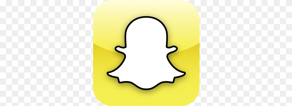 Large Snapchat Logo Snapchat, Silhouette, Sticker, Smoke Pipe, Symbol Free Png Download