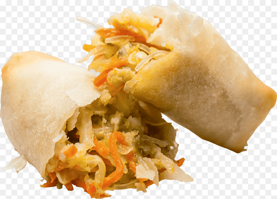 Large Spring Roll Lumpia Transparent Gif, Burrito, Food, Flower, Plant Free Png Download