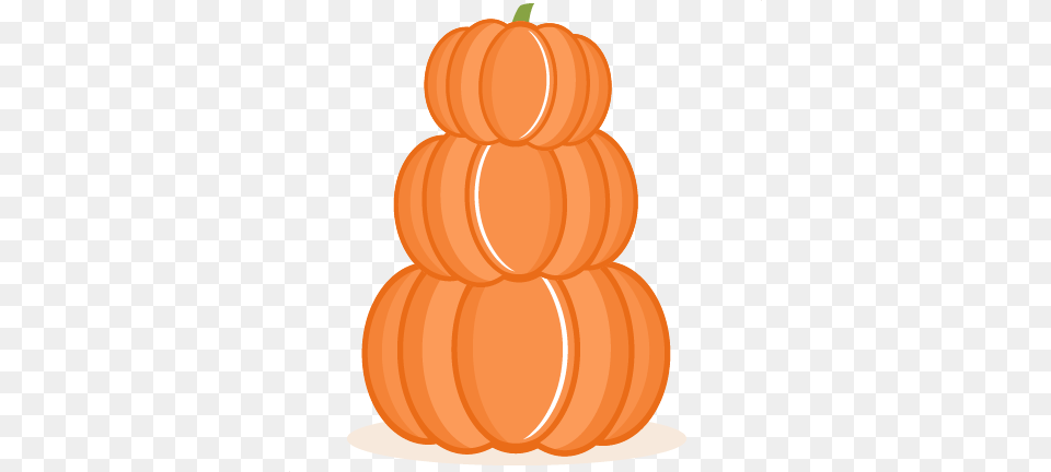 Large Stacked Pumpkins Pumpkin Stacked Vector, Vegetable, Food, Produce, Plant Png