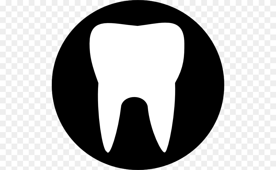 Large Tooth Outline Clip Art, Logo, Home Decor, Symbol Free Png Download