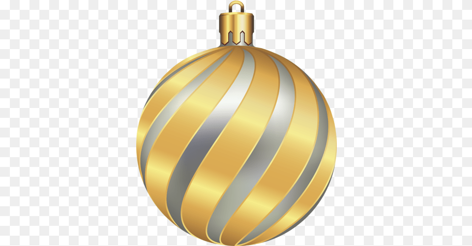 Large Transparent Christmas Gold And Silver Ball Clipart, Lighting, Accessories, Sphere, Ammunition Png