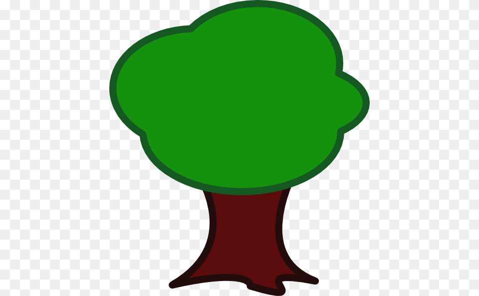 Large Trunk Tree Svg Clip Arts Clip Art, Green Free Png Download