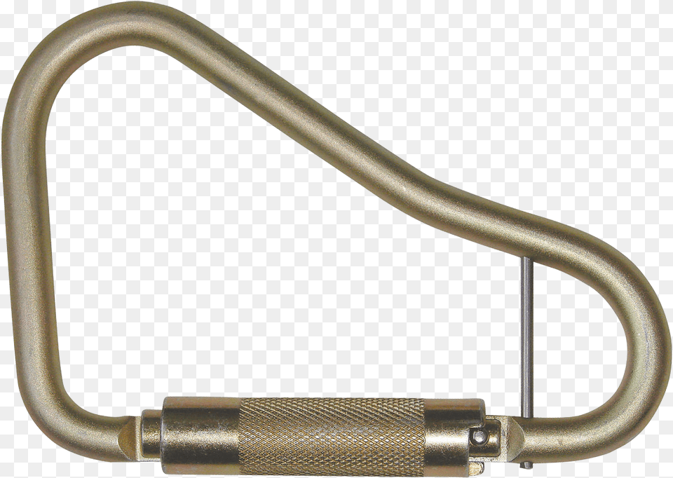 Large Twist Lock Carabiner With Falltech Large Steel Carabiner, Smoke Pipe, Electronics, Hardware Free Png Download
