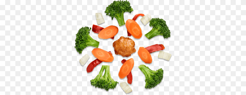 Large Veggie Explosion Food And Vegetable, Broccoli, Plant, Produce, Lunch Free Transparent Png