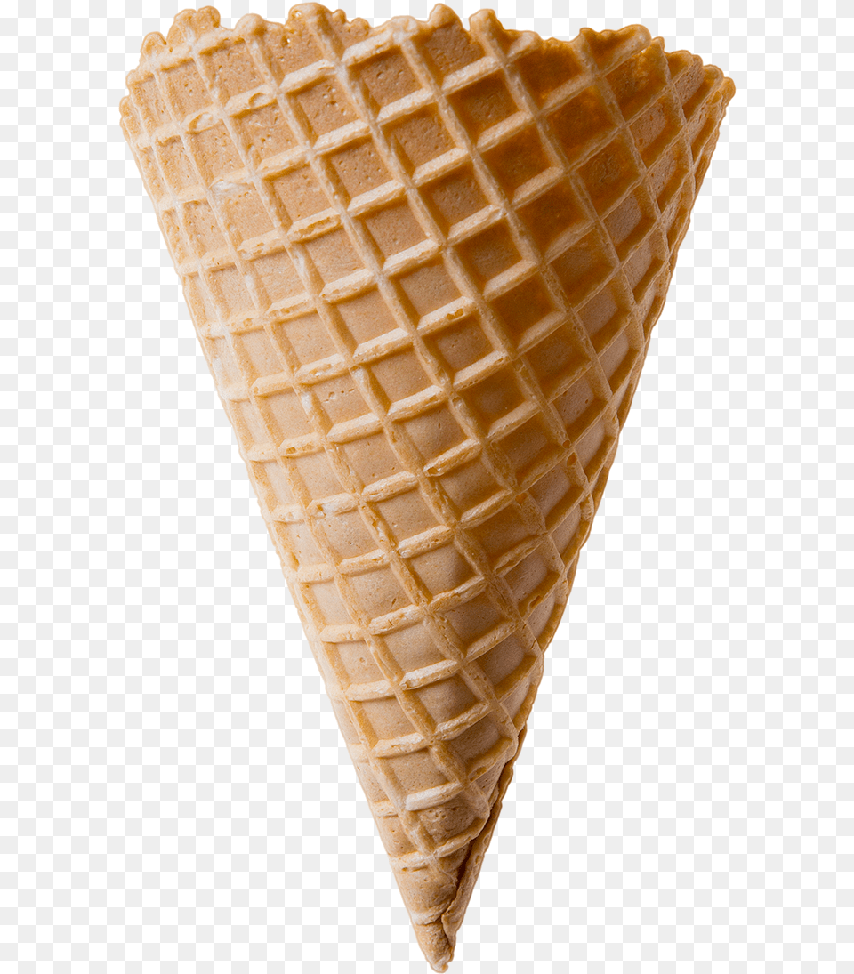 Large Waffle Cone Large Wafer Cone Wholesale Uk, Cream, Dessert, Food, Ice Cream Free Png Download