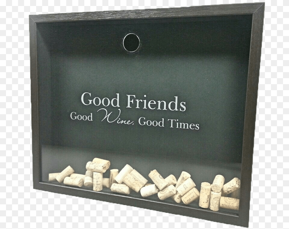 Large Wine Cork Shadow Box Sign Png