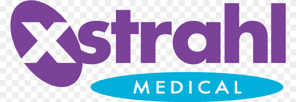 Large Xstrahl Medical Logo Xstrahl, Purple Png Image