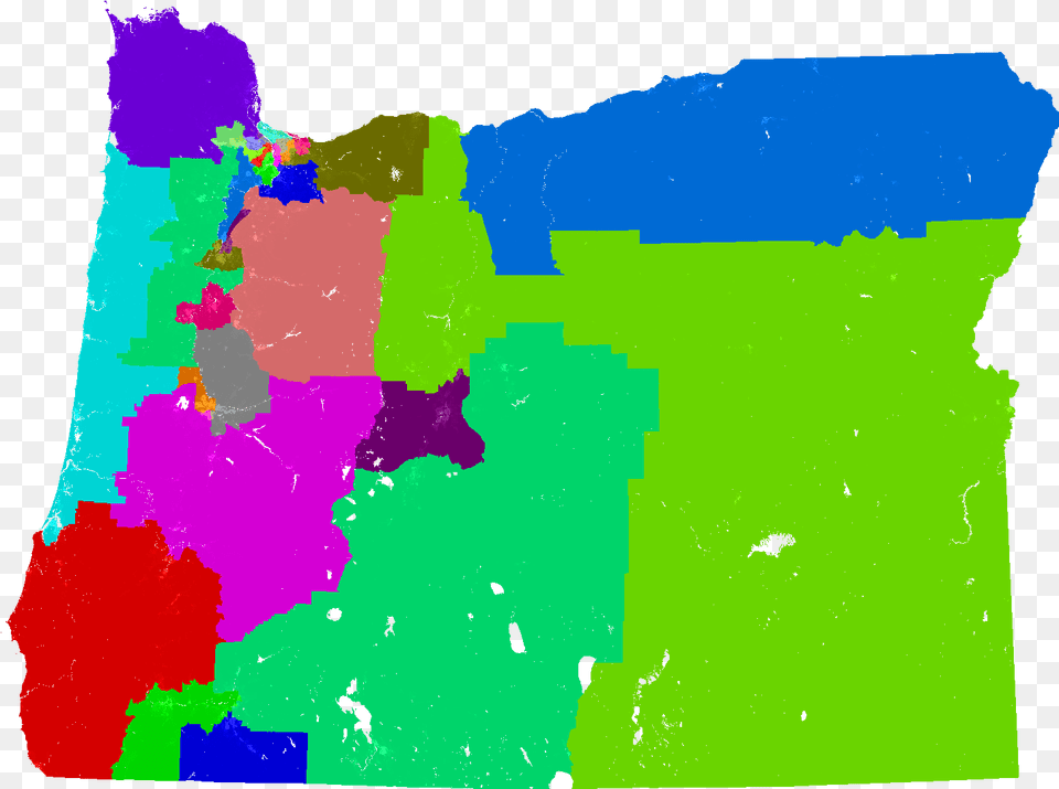 Larger Oregon State Senate Map Oregon, Chart, Plot, Person, Face Free Png Download