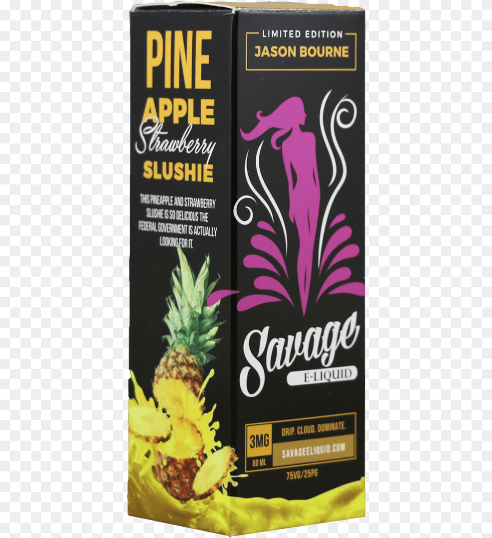 Larger Photo Jason Bourne Vape Juice, Food, Fruit, Pineapple, Plant Png Image