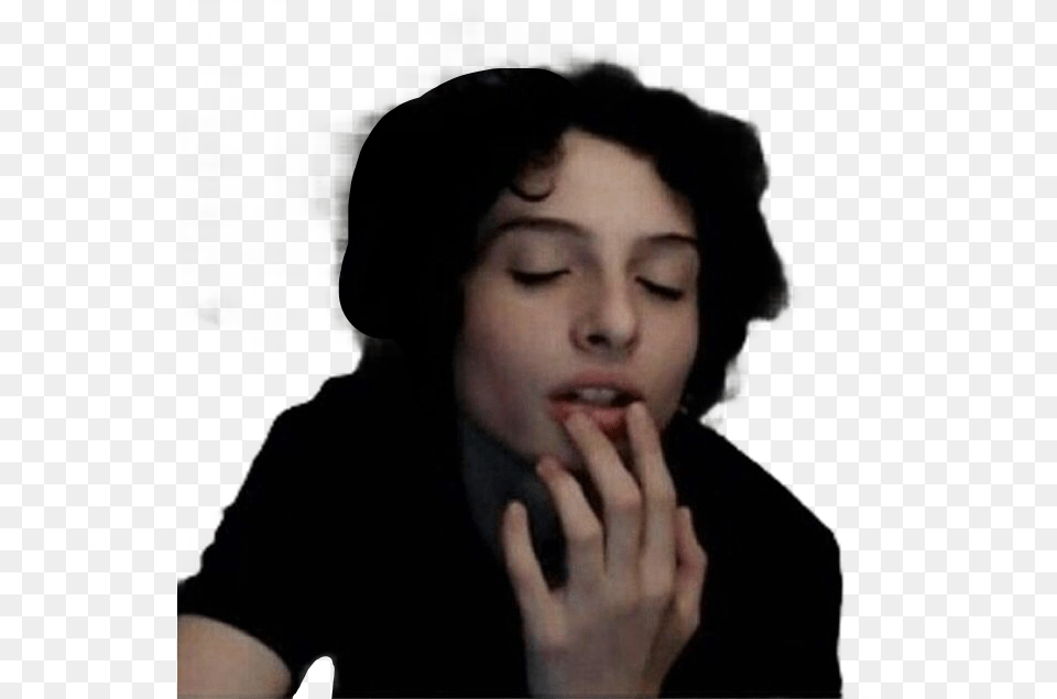 Largest Collection Of Free To Edit Finn Wolfhard Stickers, Adult, Face, Female, Head Png Image