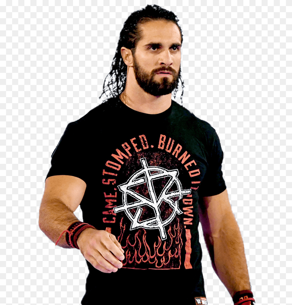 Largest Collection Of To Edit Sethrollins Stickers, T-shirt, Clothing, Person, Man Free Transparent Png