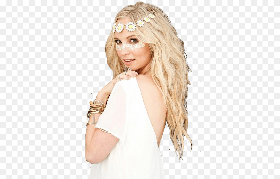 Largest Collection Of Free Toedit Candice Accola Stickers Candice King Flower Crown, Accessories, Person, Hair, Blonde Png