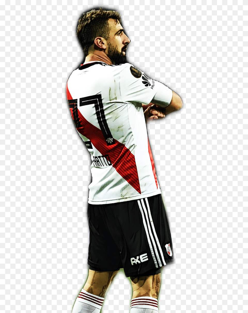 Largest Collection Of To Edit Argentina Bandera Lucas Pratto Wallpaper River, Adult, Shirt, Person, Man Png