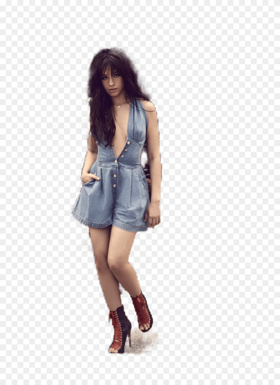 Largest Collection Of To Edit Cabello Stickers, Clothing, Dress, Shoe, High Heel Free Png Download