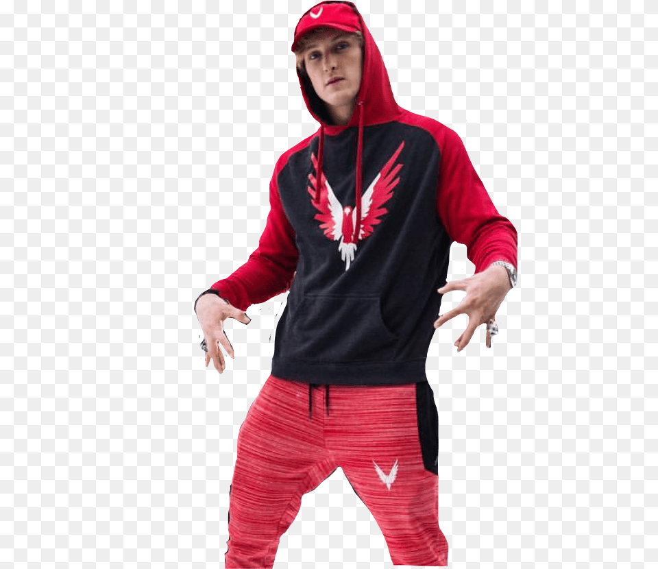 Largest Collection Of To Edit Loganpaul Stickers, Clothing, Hood, Hoodie, Knitwear Png