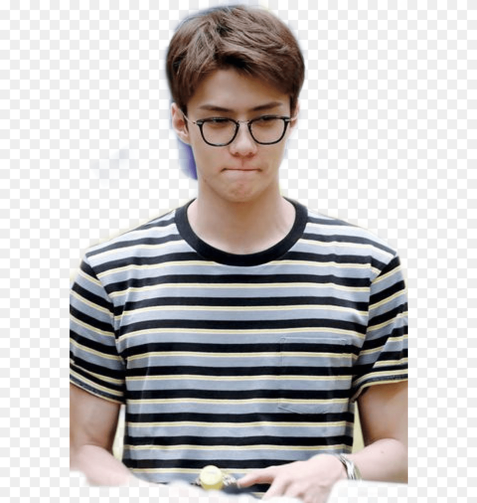 Largest Collection Of To Edit Sehun Exo Stickers, Accessories, Person, Portrait, Head Png Image