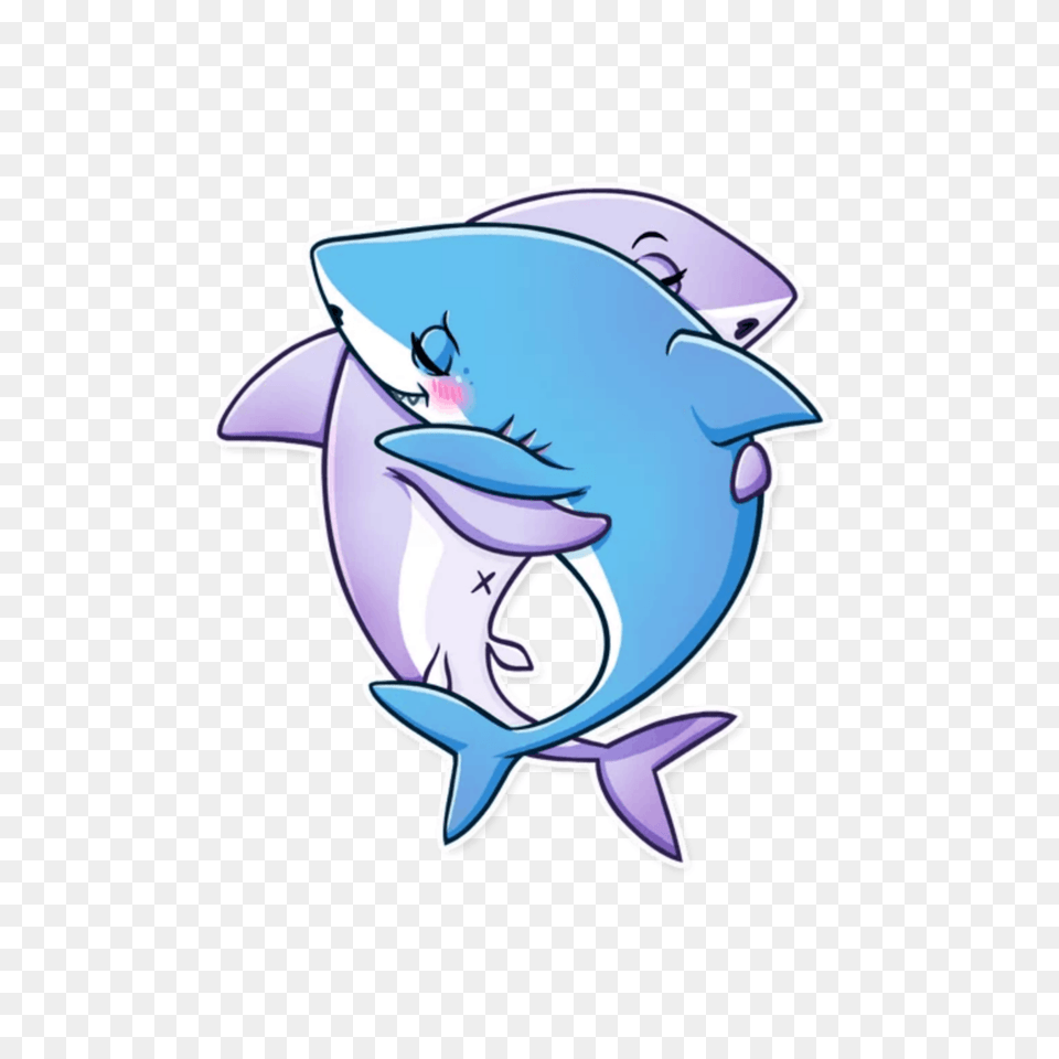 Largest Collection Of To Edit Sharks Beanie Stickers, Animal, Cartoon, Dolphin, Mammal Free Png Download