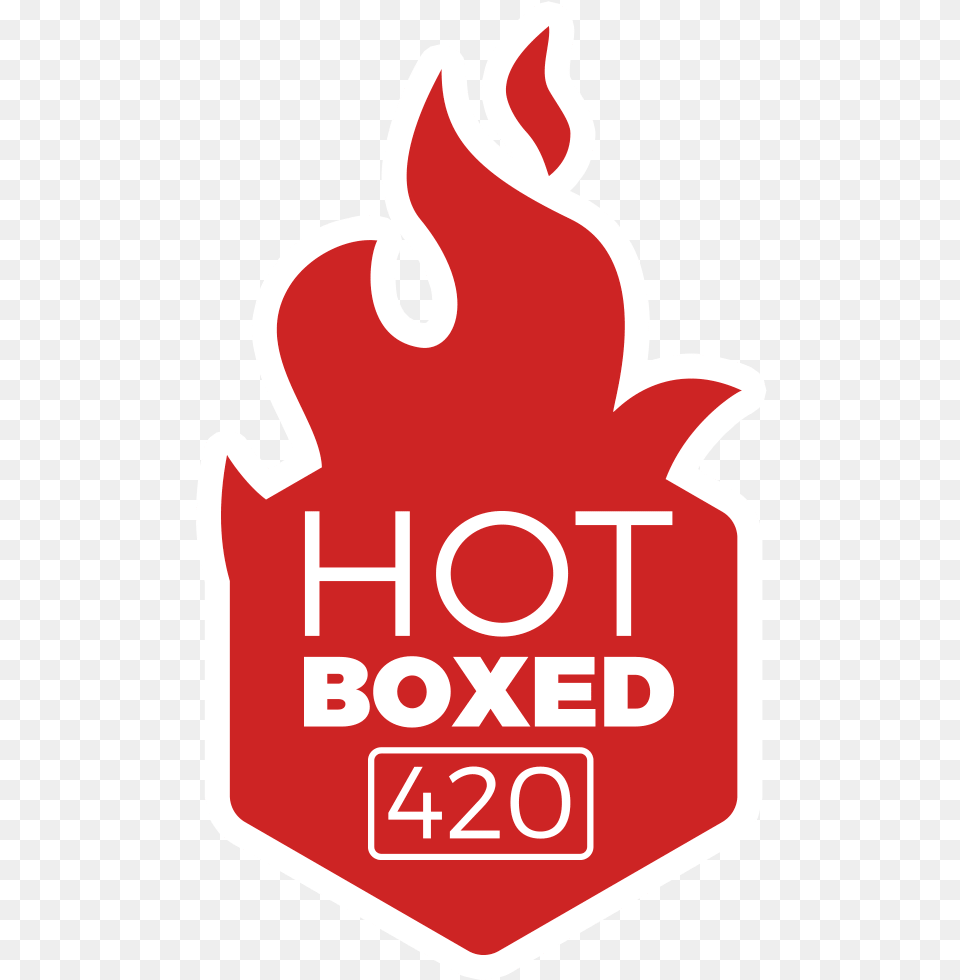 Largest Smoking Subscription Box Hotboxed 420 Hotboxed Logo, Sign, Symbol, First Aid Png Image