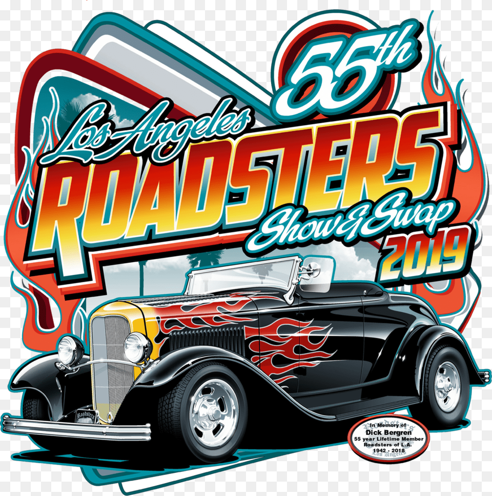 Laroadster Logo Antique Car, Transportation, Vehicle, Hot Rod, Machine Png Image