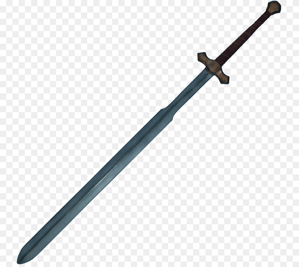 Larp Greatsword Kirito39s Elucidator, Sword, Weapon, Blade, Dagger Png Image