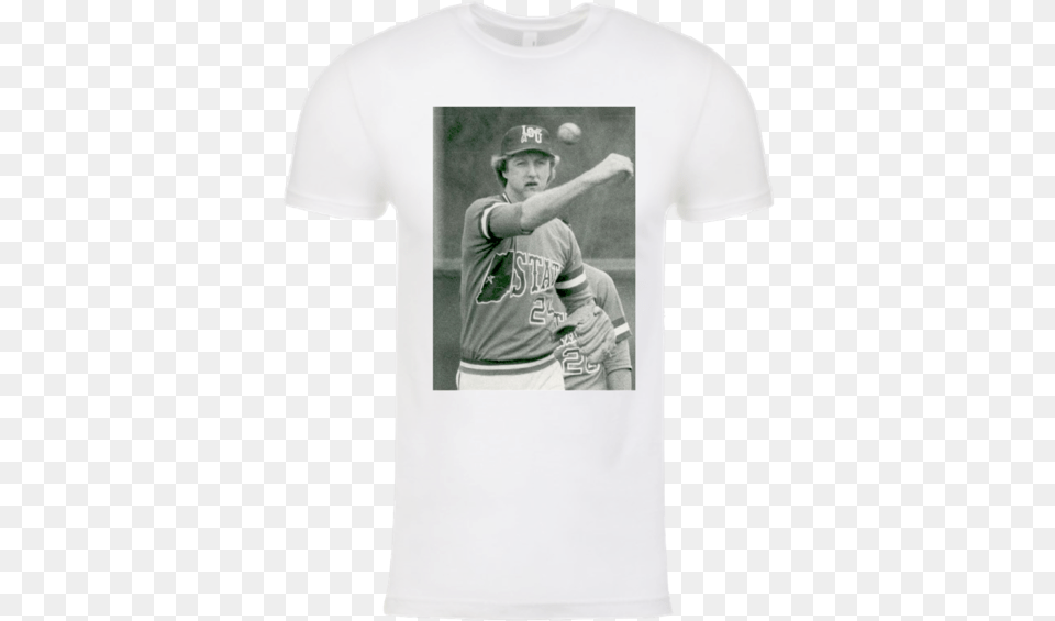Larry Biesbol Larry Bird Indiana State Baseball, Clothing, Person, People, T-shirt Free Png