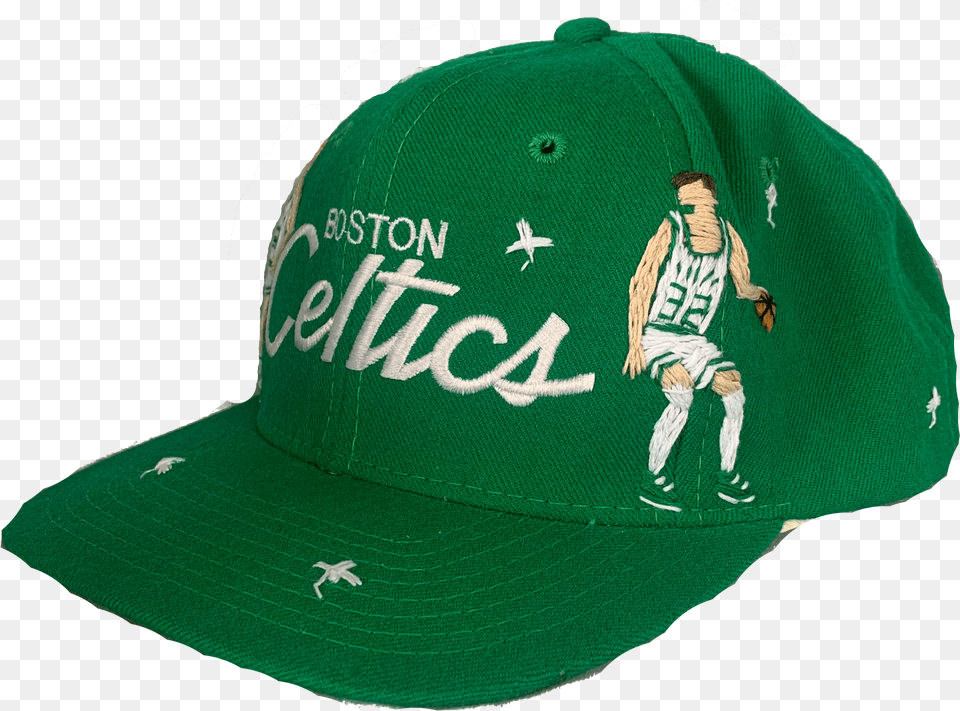 Larry Bird And Kevin Mchale Vintage Celtics Hat For Baseball, Logo, Symbol Png Image