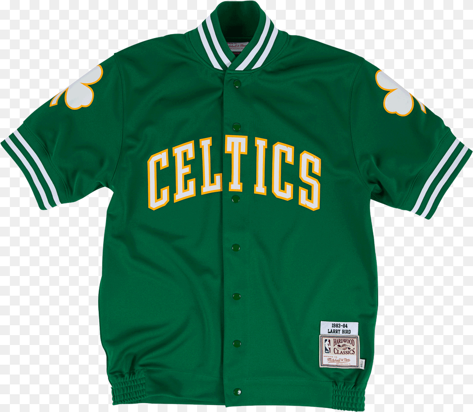 Larry Bird Authentic Shooting Shirt Boston Celtics Larry Bird Shooting Shirt, Clothing, Coat, Jersey Png