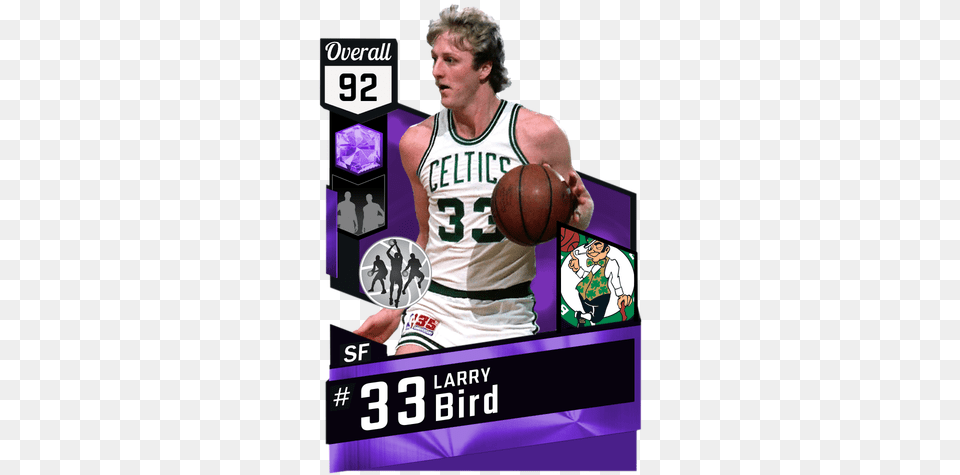 Larry Bird Shaquille O Neal 92, Sport, Advertisement, Ball, Basketball Free Png