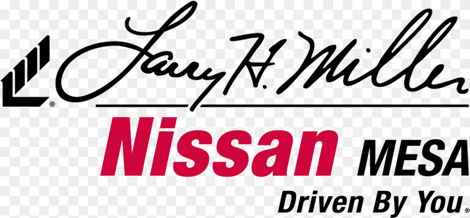Larry H Miller Nissan Mesa, Text, Handwriting Free Png