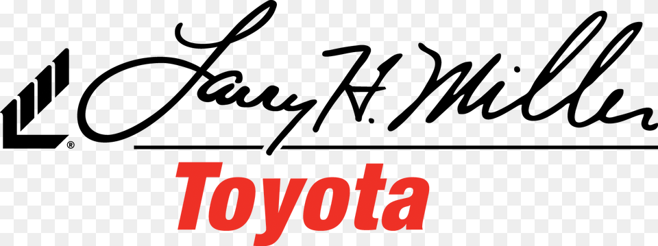 Larry H Miller Toyota Logo, Text Png