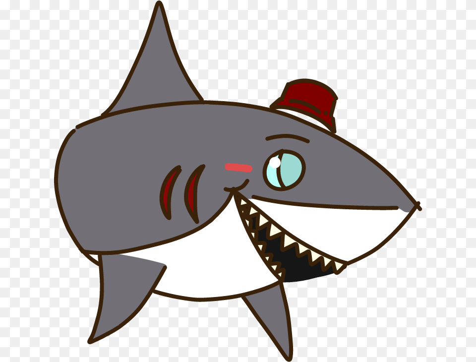 Larry Jaslmao Harriet And 6 Others Like This Post Great Cartoon, Animal, Fish, Sea Life, Shark Free Png Download