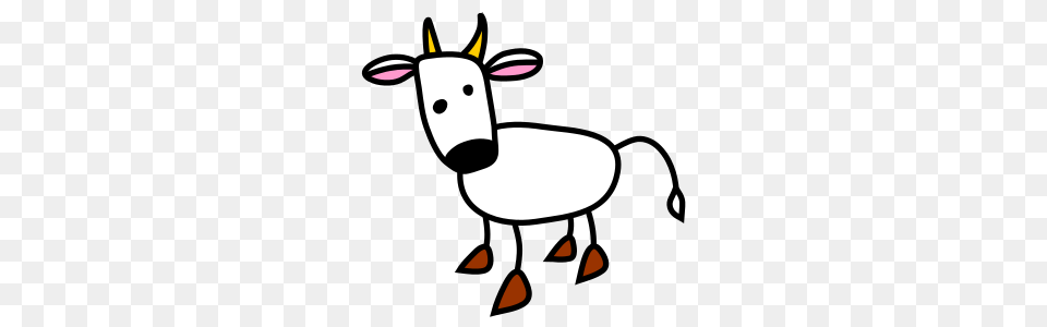 Larry The Cow, Livestock, Nature, Outdoors, Snow Png Image