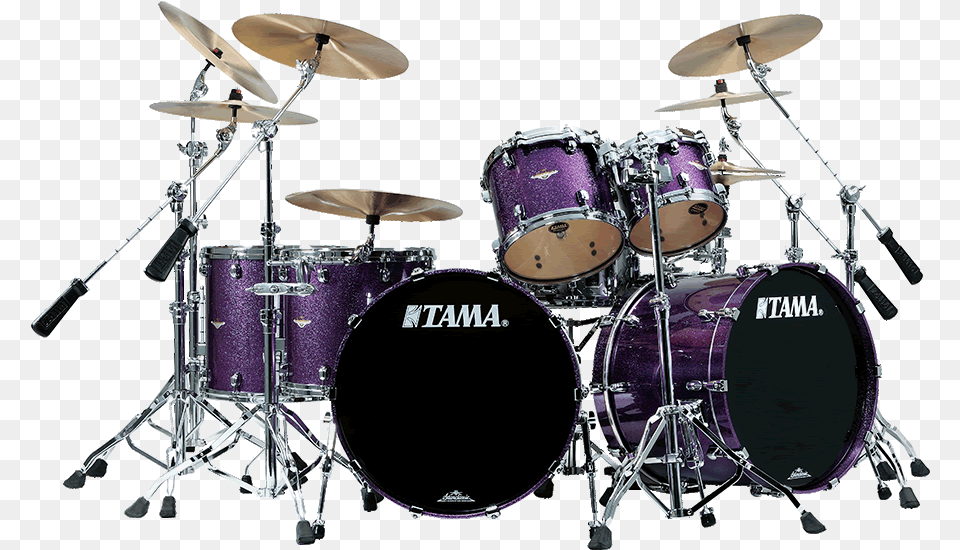Lars Ulrich Purple Drum Kit, Musical Instrument, Percussion Free Png Download