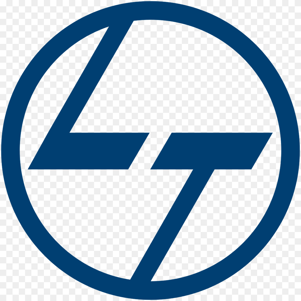 Larsen And Toubro Logo, Symbol, Sign, Disk Free Png Download
