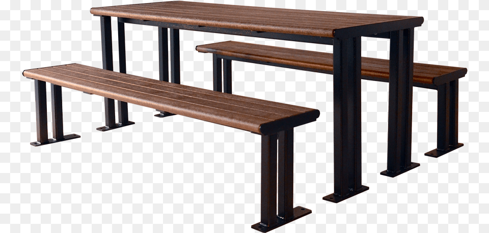 Larson Picnic Table Picnic Table, Bench, Furniture, Wood, Dining Table Free Png Download