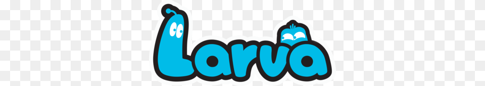 Larva Logo, Sticker, Art, Graphics, Text Free Png