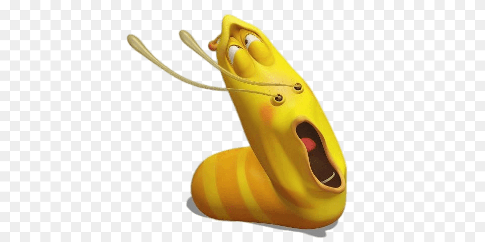 Larva Yellow Sliding Png Image
