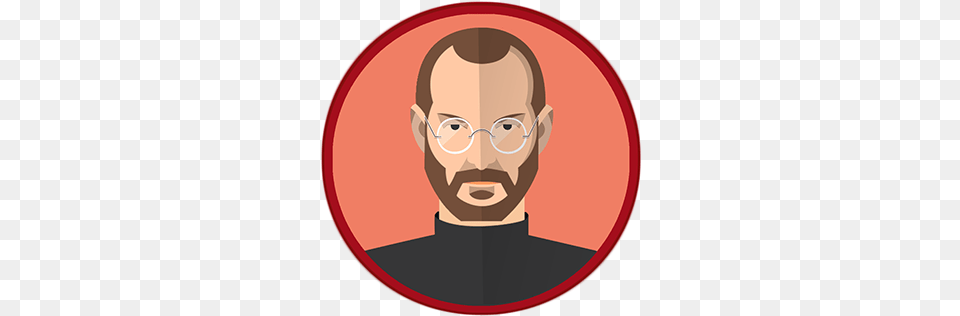 Las 10 Cualidades De Xito De Steve Jobs Steve Jobs Vector Cartoon, Face, Head, Person, Photography Free Transparent Png
